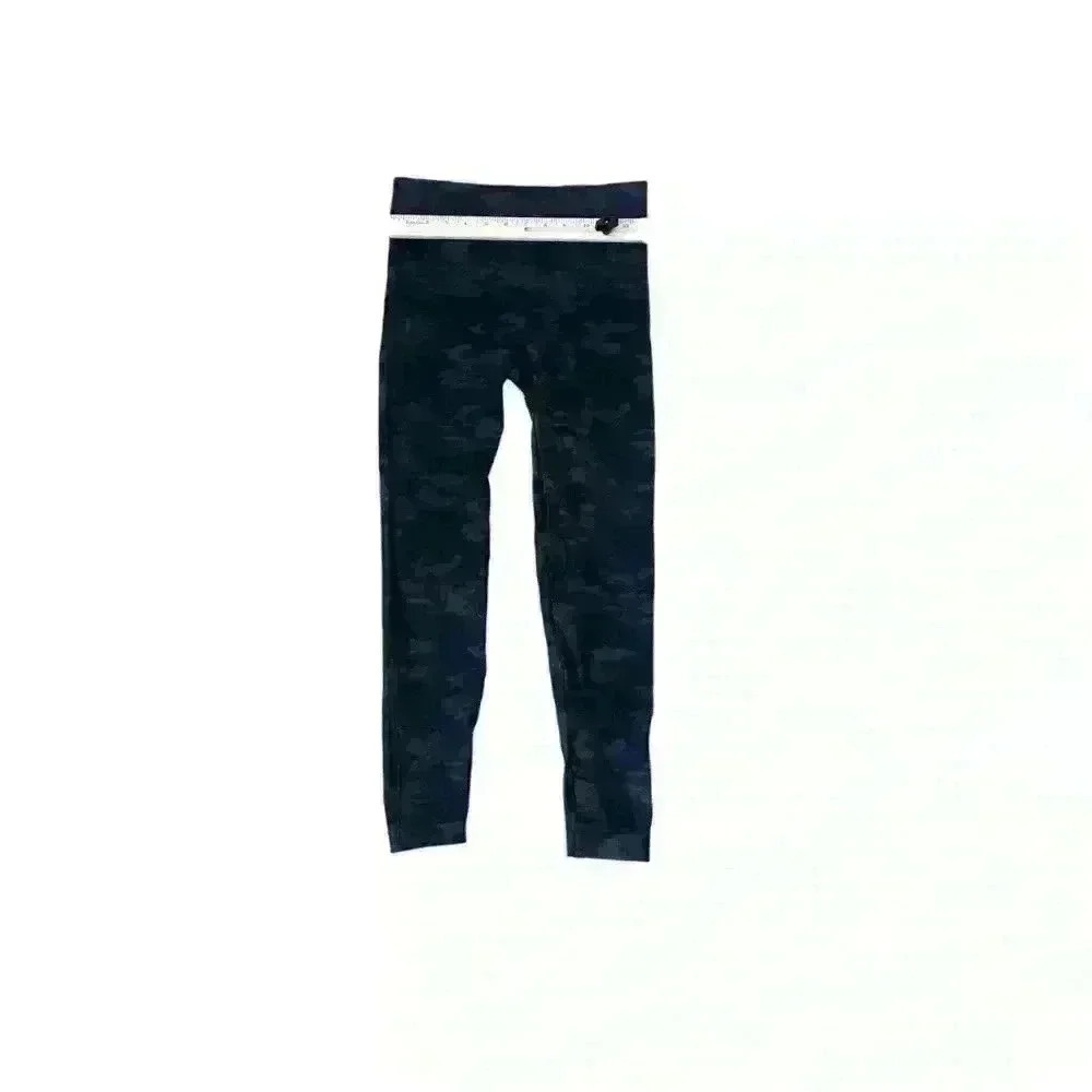 NWT Spanx Look At Me Now Black Camo Leggings Size Small, Medium, & Large avail